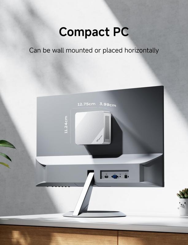 Mini PC MINISFORUM UN150P Intel N150 16 GB de RAM 512 GB SSD